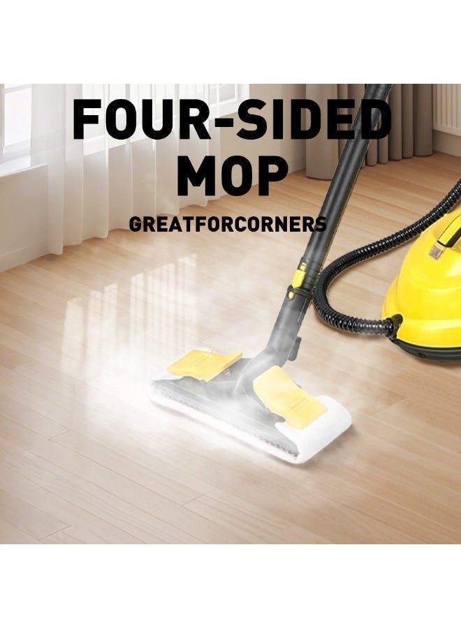 ET-LIFE Steam Cleaner, Multi-Purpose Mop, Chemical-Free Cleaning for floors, cars, tiles, upholstery, kitchen appliances, grout, and more(13-Piece Kit) - Image 5